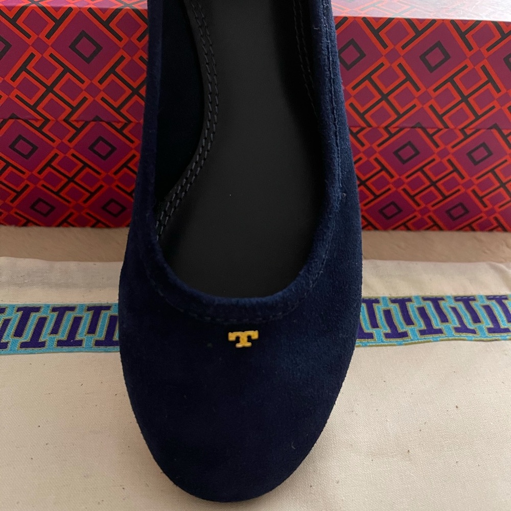 Tory Burch Therese Ballet Flat royal navy NEW
